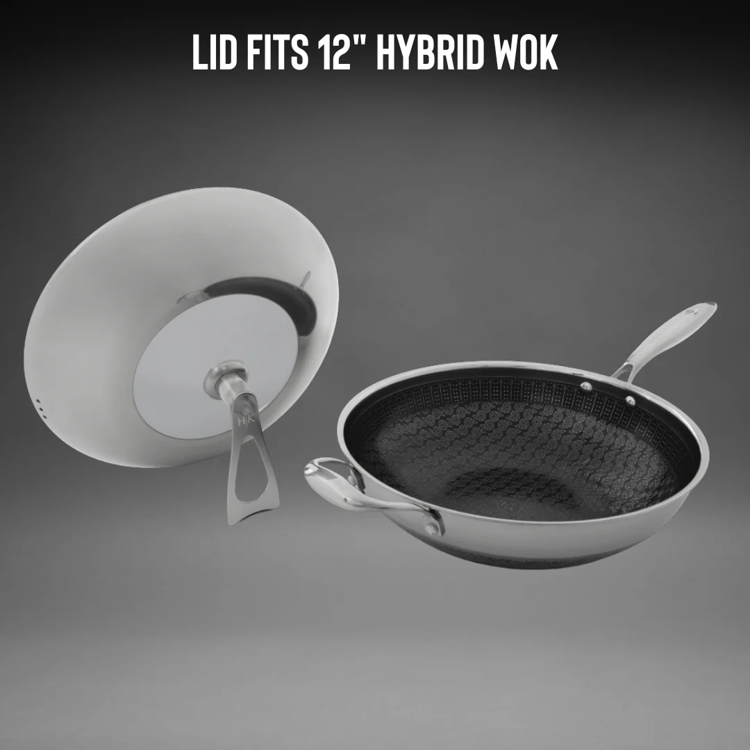 12" Wok Lid - Image 3
