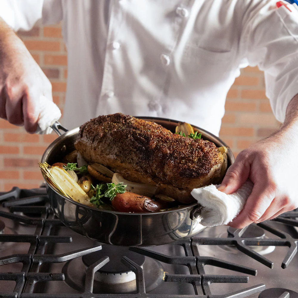 Hybrid 4Qt Sauté Pan & Lid - Image 3