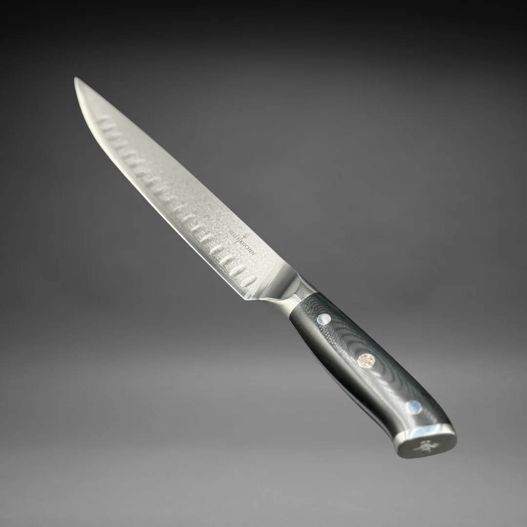 Damascus Steel Carving Set, 2 Pc - Image 6