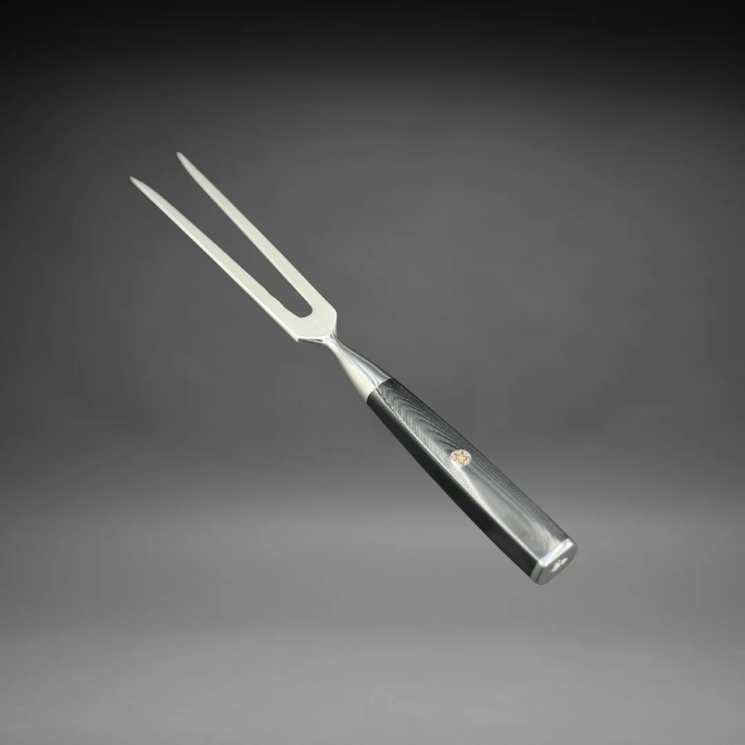 Damascus Steel Carving Set, 2 Pc - Image 7