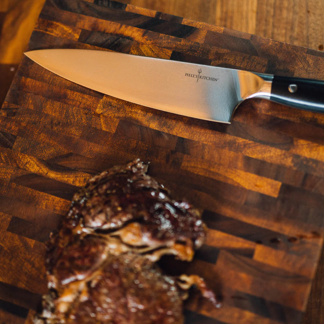 Damascus Steel Chef Knife, 8" - Image 5