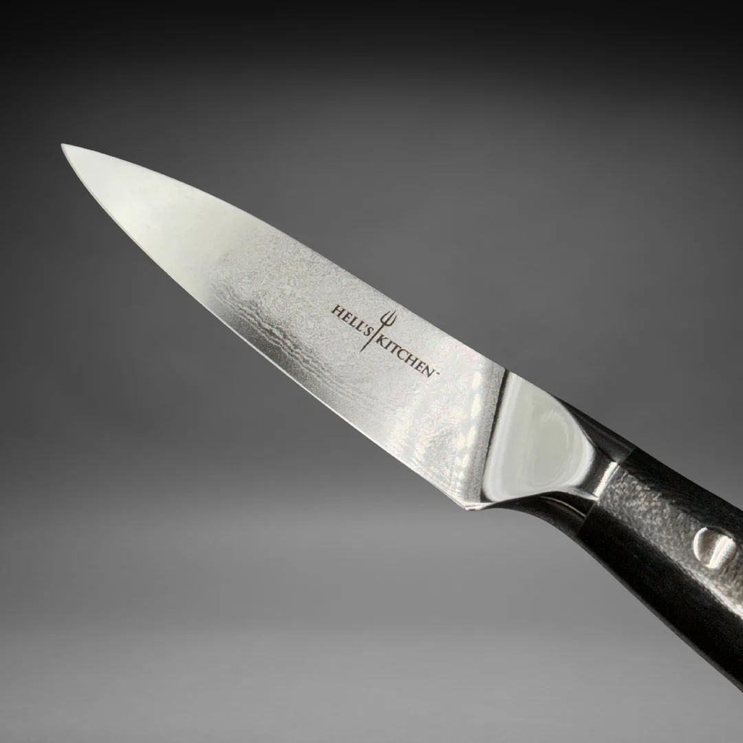 Damascus Steel Paring Knife, 3.5" - Image 4