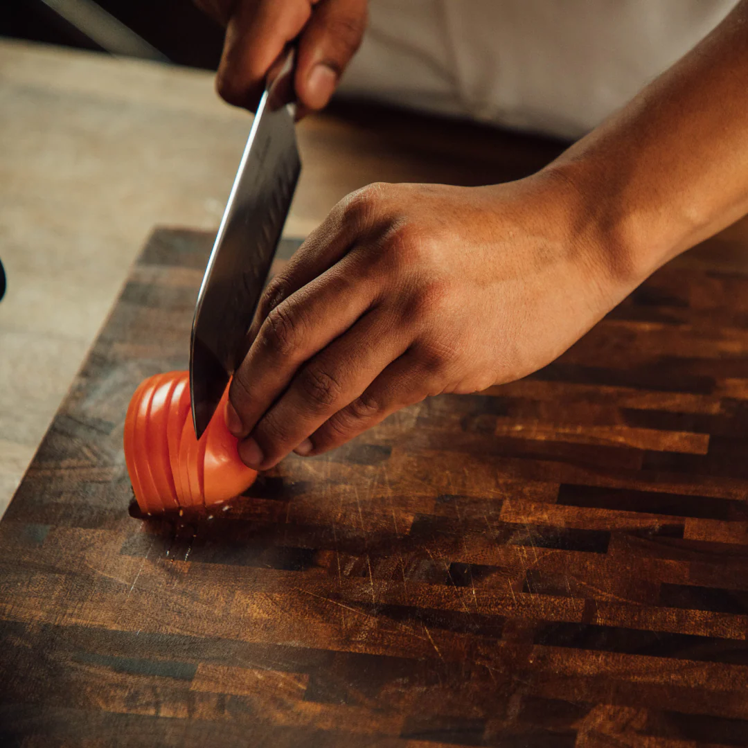 Damascus Steel Santoku Knife, 7" - Image 5