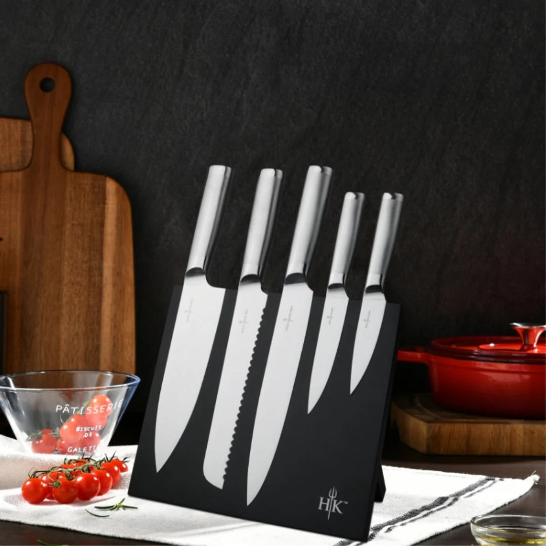 Essential Stainless Steel Knife Set, 6 Piece - Image 3